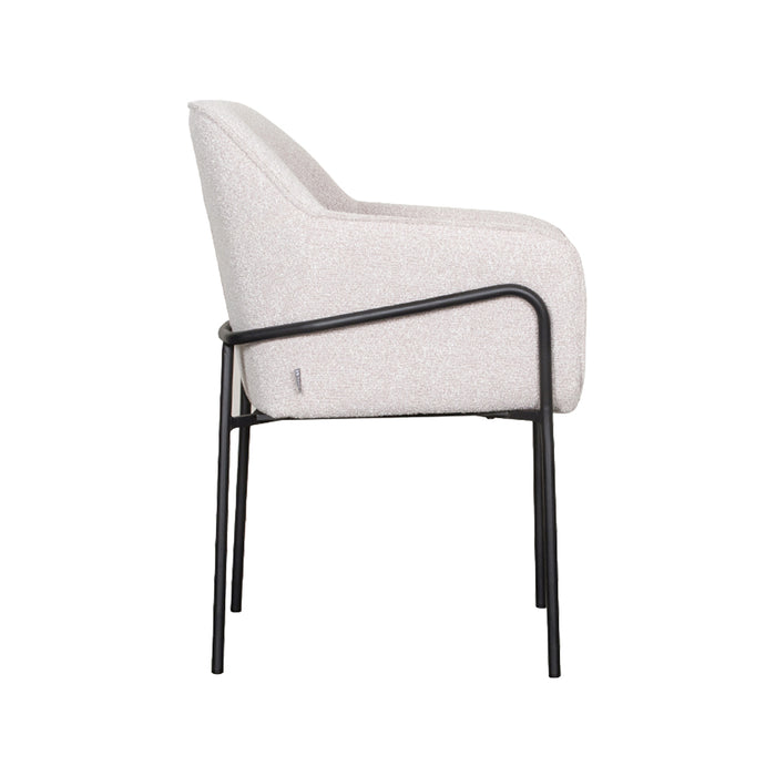 Eetkamerstoel Dexter - Naturel - Boucle-Eetkamerstoelen-LABEL51