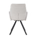 Eetkamerstoel Diana Beige Draaibaar 57 cm-Eetkamerstoelen-Livingfurn