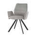 Eetkamerstoel Diana Taupe Draaibaar 57 cm-Eetkamerstoelen-Livingfurn