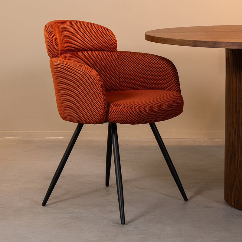 Eetkamerstoel Dinner Rust Breathe 56x60x80 cm-Eetkamerstoelen-LABEL51