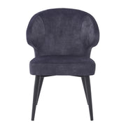 Eetkamerstoel Donna Antraciet 57 cm-Eetkamerstoelen-Livingfurn