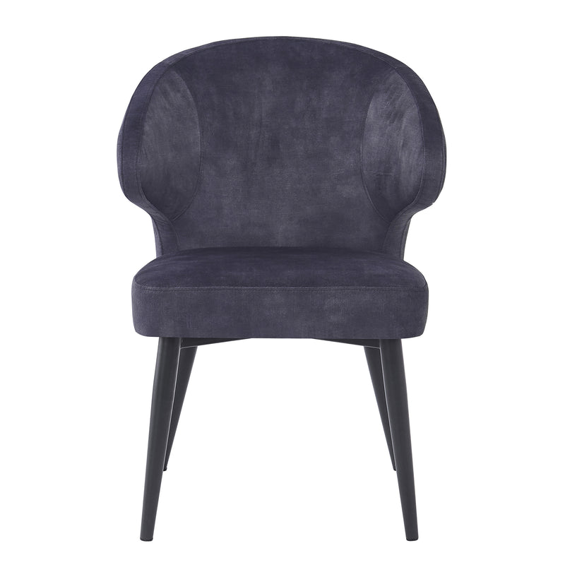 Eetkamerstoel Donna Antraciet 57 cm-Eetkamerstoelen-Livingfurn