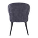 Eetkamerstoel Donna Antraciet 57 cm-Eetkamerstoelen-Livingfurn