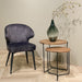 Eetkamerstoel Donna Antraciet 57 cm-Eetkamerstoelen-Livingfurn