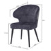 Eetkamerstoel Donna Antraciet 57 cm-Eetkamerstoelen-Livingfurn