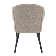 Eetkamerstoel Donna Beige 57 cm-Eetkamerstoelen-Livingfurn