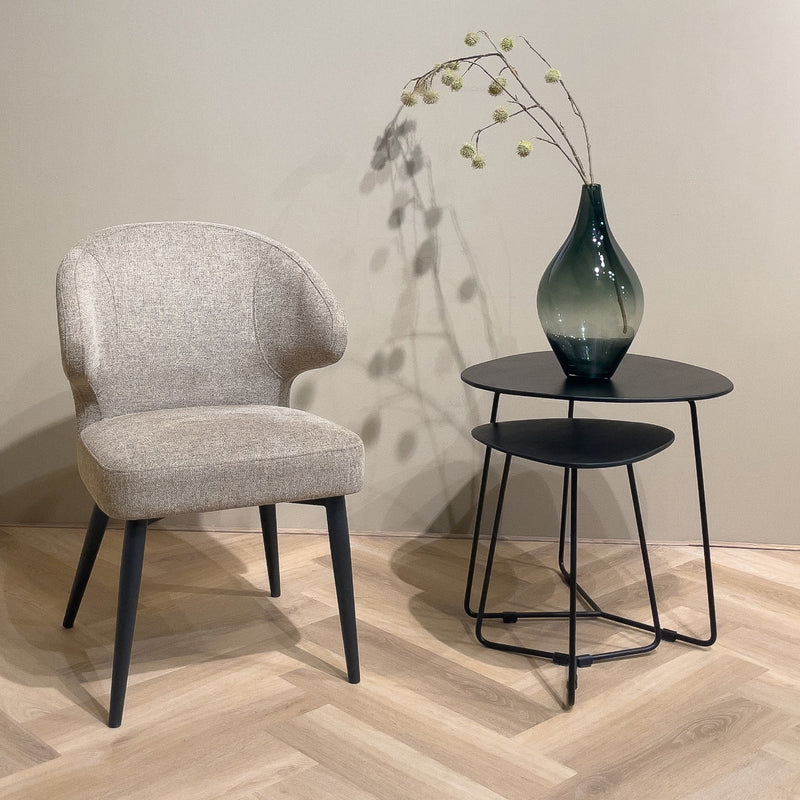 Eetkamerstoel Donna Beige 57 cm-Eetkamerstoelen-Livingfurn