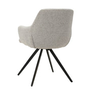 Eetkamerstoel Doreen Sneak Naturel Draaibaar 65 cm 65x61x83 cm-Eetkamerstoelen-Livingfurn