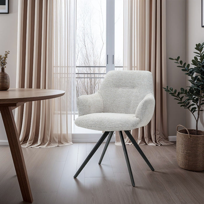 Eetkamerstoel Doreen Sneak Naturel Draaibaar 65 cm 65x61x83 cm-Eetkamerstoelen-Livingfurn