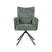 Eetkamerstoel Dubai Chenille Groen-Eetkamerstoelen-LABEL51
