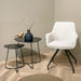 Eetkamerstoel Duke Beige Draaibaar 61 cm-Eetkamerstoelen-Livingfurn