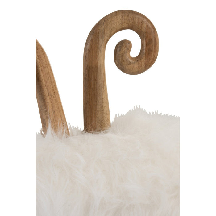 Eetkamerstoel Ears Sheep Hout Natuurlijk-Eetkamerstoelen-J-Line