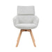 Eetkamerstoel Eetkamerstoe Jona Taupe 59x64.5x91 cm-Eetkamerstoelen-Starfurn