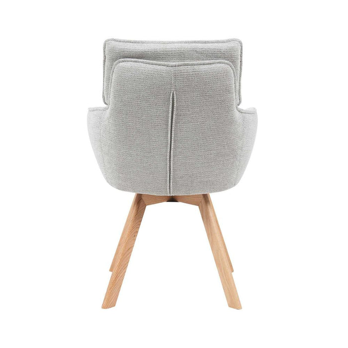Eetkamerstoel Eetkamerstoe Jona Taupe 59x64.5x91 cm-Eetkamerstoelen-Starfurn