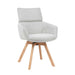 Eetkamerstoel Eetkamerstoe Jona Taupe 59x64.5x91 cm-Eetkamerstoelen-Starfurn