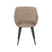 Eetkamerstoel Fer 58x57x87 cm Suede Taupe-Eetkamerstoelen-LABEL51