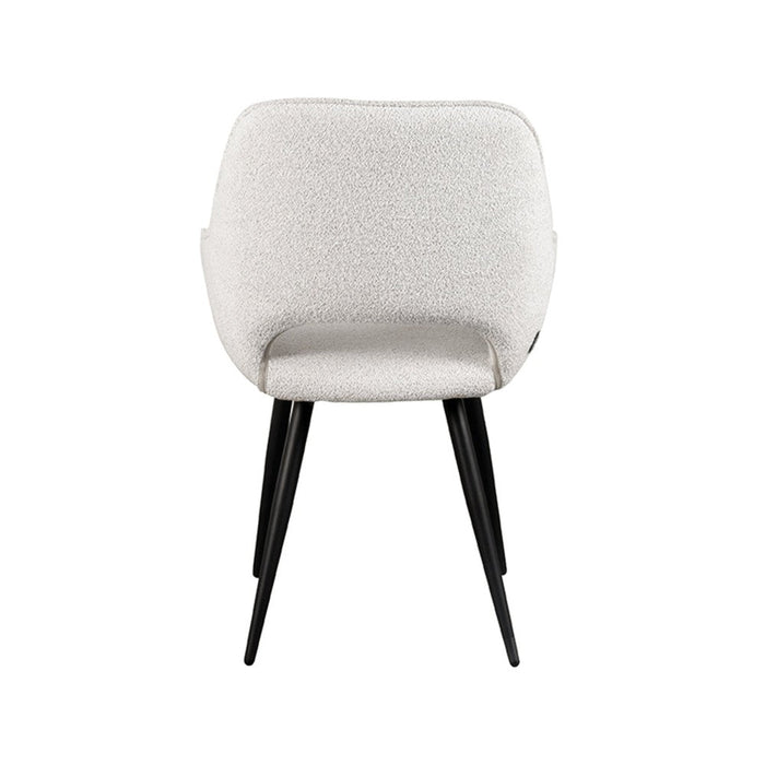 Eetkamerstoel Fer - Cream - Boucle-Eetkamerstoelen-LABEL51