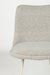 Eetkamerstoel Fijs Off Polyester Wit 61x47 cm-Fauteuils-Creating Home