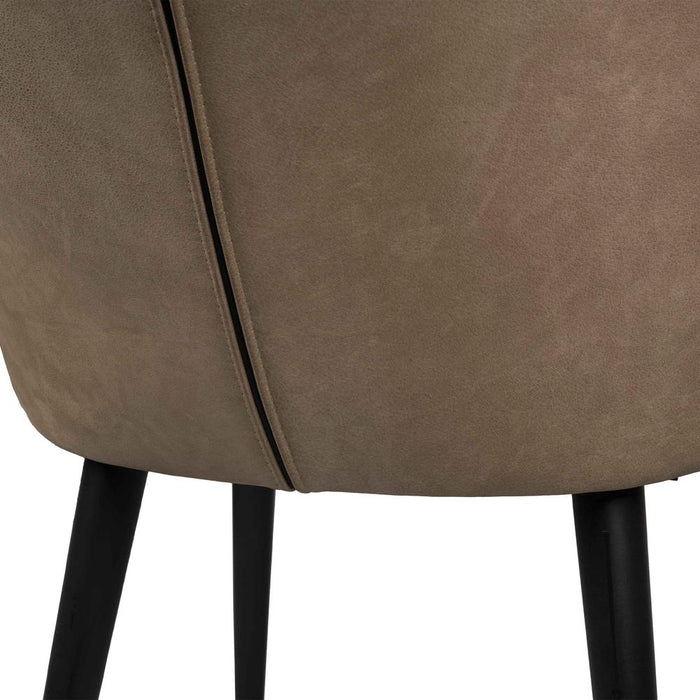Eetkamerstoel Fiori Polyester Beige 716402-Eetkamerstoelen-PTMD