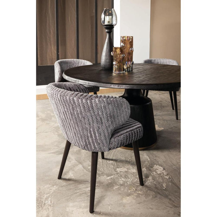 Eetkamerstoel Fiori Polyester Beige 724891-Eetkamerstoelen-PTMD