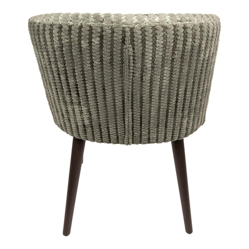 Eetkamerstoel Fiori Polyester Bruin-Eetkamerstoelen-PTMD