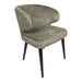 Eetkamerstoel Fiori Polyester Bruin-Eetkamerstoelen-PTMD