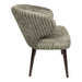 Eetkamerstoel Fiori Polyester Bruin-Eetkamerstoelen-PTMD