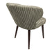 Eetkamerstoel Fiori Polyester Bruin-Eetkamerstoelen-PTMD