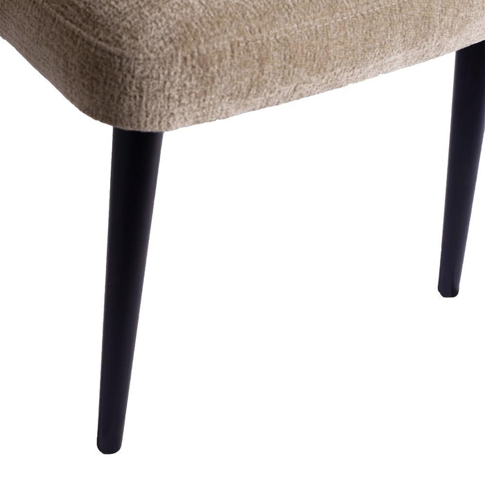 Eetkamerstoel Fiori Polyester Crème-PTMD