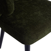 Eetkamerstoel Fiori Polyester Zwart 711552-Eetkamerstoelen-PTMD