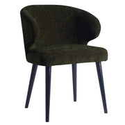 Eetkamerstoel Fiori Polyester Zwart 711552-Eetkamerstoelen-PTMD