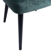 Eetkamerstoel Fiori Polyester Zwart 711554-Eetkamerstoelen-PTMD