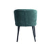 Eetkamerstoel Fiori Polyester Zwart 711554-PTMD