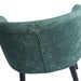 Eetkamerstoel Fiori Polyester Zwart 711554-PTMD