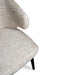 Eetkamerstoel Fiori Polyester Zwart 736783-Eetkamerstoelen-PTMD