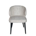 Eetkamerstoel Fiori Polyester Zwart 736783-Eetkamerstoelen-PTMD