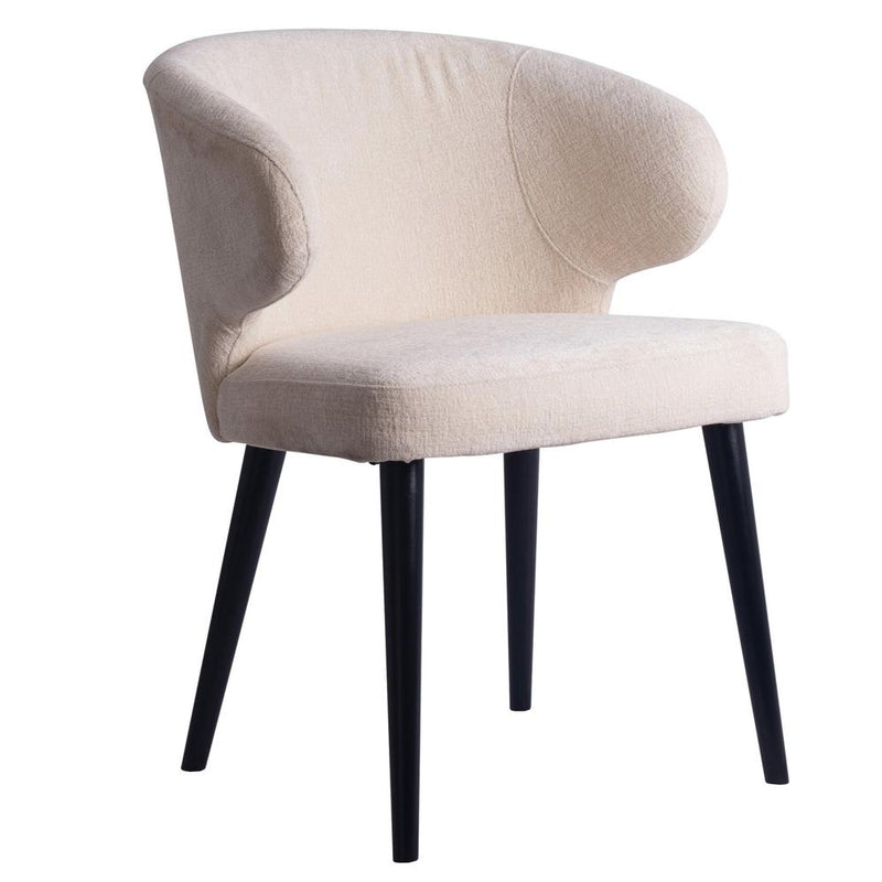 Eetkamerstoel Fiori Wit-Eetkamerstoelen-PTMD
