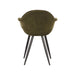 Eetkamerstoel Forli - Army - Fluweel-Eetkamerstoelen-LABEL51