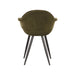Eetkamerstoel Forli - Army - Fluweel-Eetkamerstoelen-LABEL51