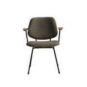 Eetkamerstoel Gastron Hunter Fluweel 62x58x82 cm-Eetkamerstoelen-LABEL51