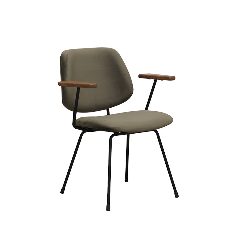 Eetkamerstoel Gastron Hunter Fluweel 62x58x82 cm-Eetkamerstoelen-LABEL51