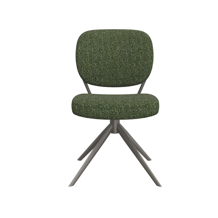 Eetkamerstoel Geneva - Forest - Royal Boucle - Forest Metalen...-Eetkamerstoelen-LABEL51