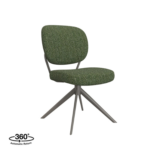 Eetkamerstoel Geneva - Forest - Royal Boucle - Forest Metalen...-Eetkamerstoelen-LABEL51