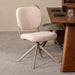 Eetkamerstoel Geneva - Naturel - Royal Boucle - Taupe Metalen-Eetkamerstoelen-LABEL51