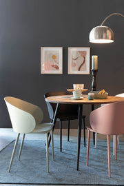 Eetkamerstoel Gigi All Mint Polypropyleen Groen 53.5x57 cm-Eetkamerstoelen-Creating Home