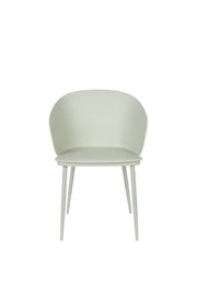 Eetkamerstoel Gigi All Mint Polypropyleen Groen 53.5x57 cm-Eetkamerstoelen-Creating Home