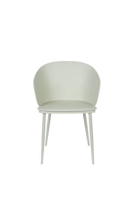 Eetkamerstoel Gigi All Mint Polypropyleen Groen 53.5x57 cm-Eetkamerstoelen-Creating Home