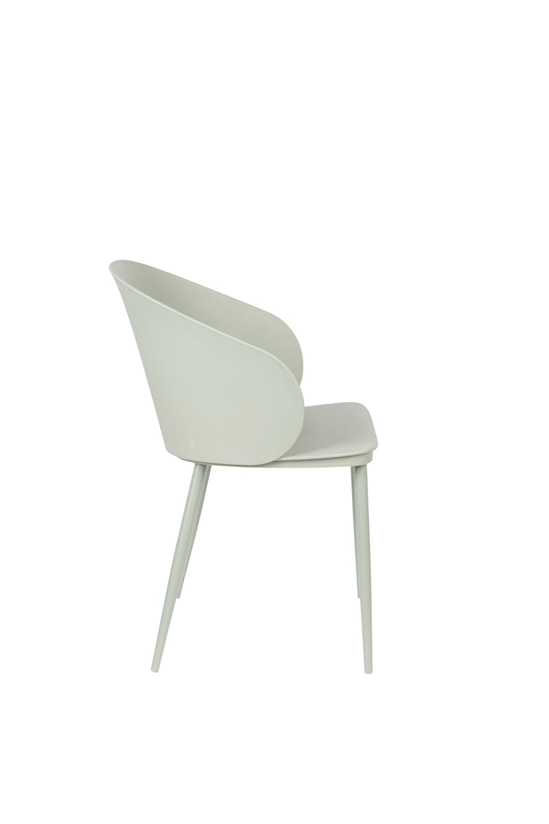 Eetkamerstoel Gigi All Mint Polypropyleen Groen 53.5x57 cm-Eetkamerstoelen-Creating Home