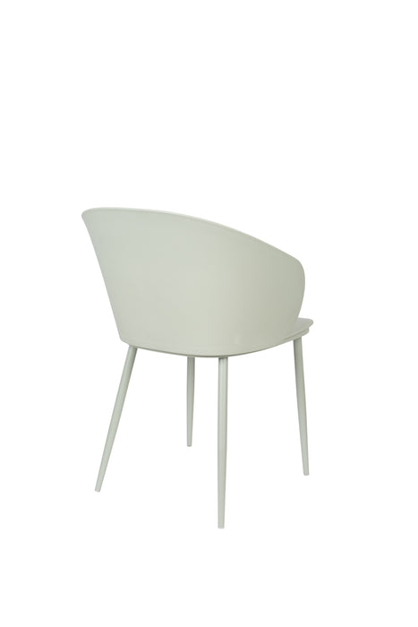 Eetkamerstoel Gigi All Mint Polypropyleen Groen 53.5x57 cm-Eetkamerstoelen-Creating Home