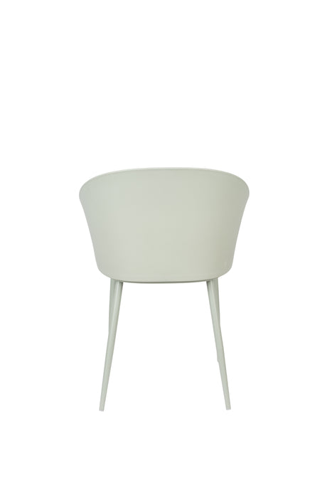 Eetkamerstoel Gigi All Mint Polypropyleen Groen 53.5x57 cm-Eetkamerstoelen-Creating Home